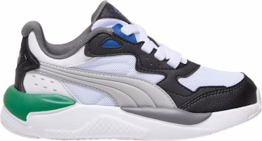 (Preschool) (Grade School) Puma X-Ray Speed Little Kid 'Black Grey Green' 384899-14 (Preschool) (Grade School) Puma X-Ray Speed Little Kid 'Black Grey Green' 384899-14