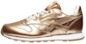 (PS) (Kanak-kanak) Reebok Classic Leather Metallic 'Brass' BS8944