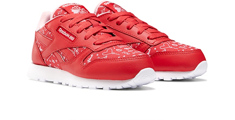 (PS) (小童款) Reebok 经典皮革‘情人节-向量红’ FX2511 Lookbook (PS) (小童款) Reebok 经典皮革‘情人节-向量红’ FX2511