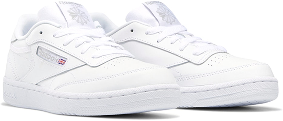 (PS) (Sekolah Dasar) Reebok Club C Anak 'Putih Abu-Abu Sheer' BS6168 Lookbook (PS) (Sekolah Dasar) Reebok Club C Anak 'Putih Abu-Abu Sheer' BS6168