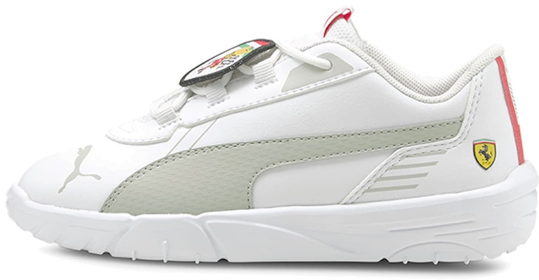 (Preschool) (Grade School) Scuderia Ferrari x Puma R-Cat Machina 'White Grey' 306887-02 Buy (Preschool) (Grade School) Scuderia Ferrari x Puma R-Cat Machina 'White Grey' 306887-02
