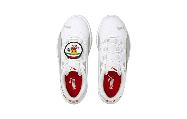 Lookbook (PS) (Grade School) Scuderia Ferrari x Puma R-Cat Machina ''Weiß Grau'' 306887-02