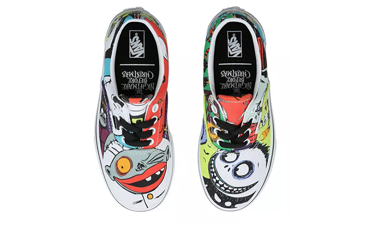 Lookbook (PS) (Grade School) The Nightmare Before Christmas x Vans Era 'Halloweentown' Anak-anak. VN0A38H8T2T