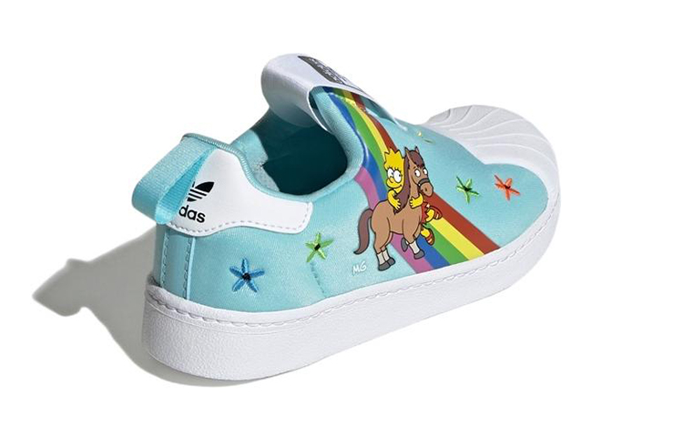 Shop （學齡前） （學齡階段）The Simpsons x adidas Superstar 360 'Lisa and Her Pony' GY9215