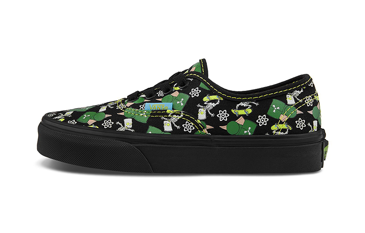 (Preschool) (Grade School) The Simpsons x Vans Authentic 'Glow Bart' VN0A3UIV0GY