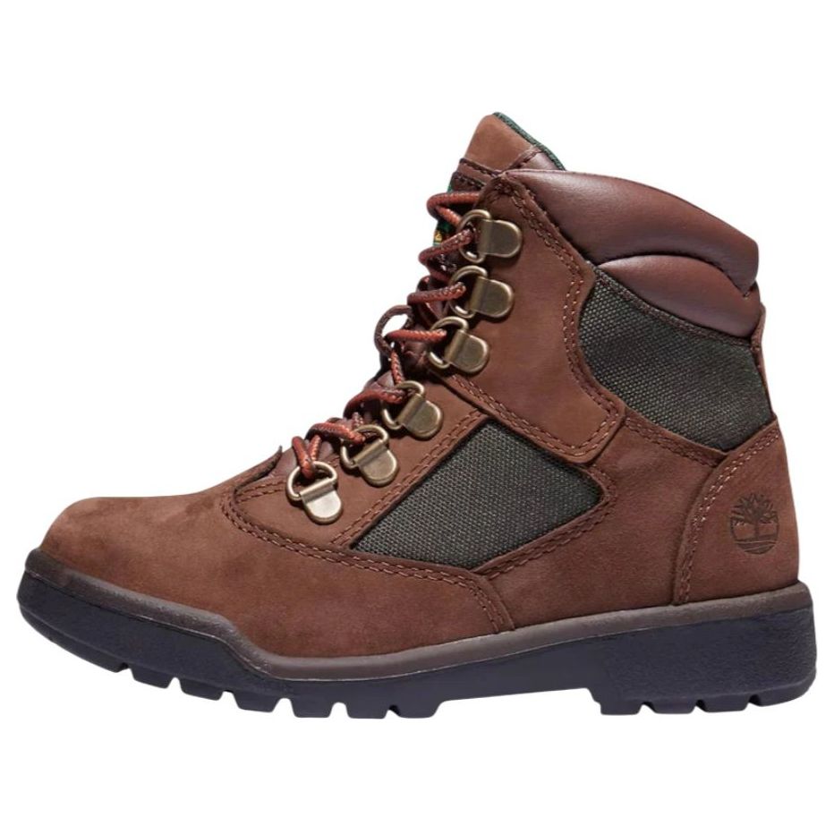 (Preschool) (Grade School) Timberland 6 Inch Field Boot Junior 'Medium Brown Olive' TB044792-214