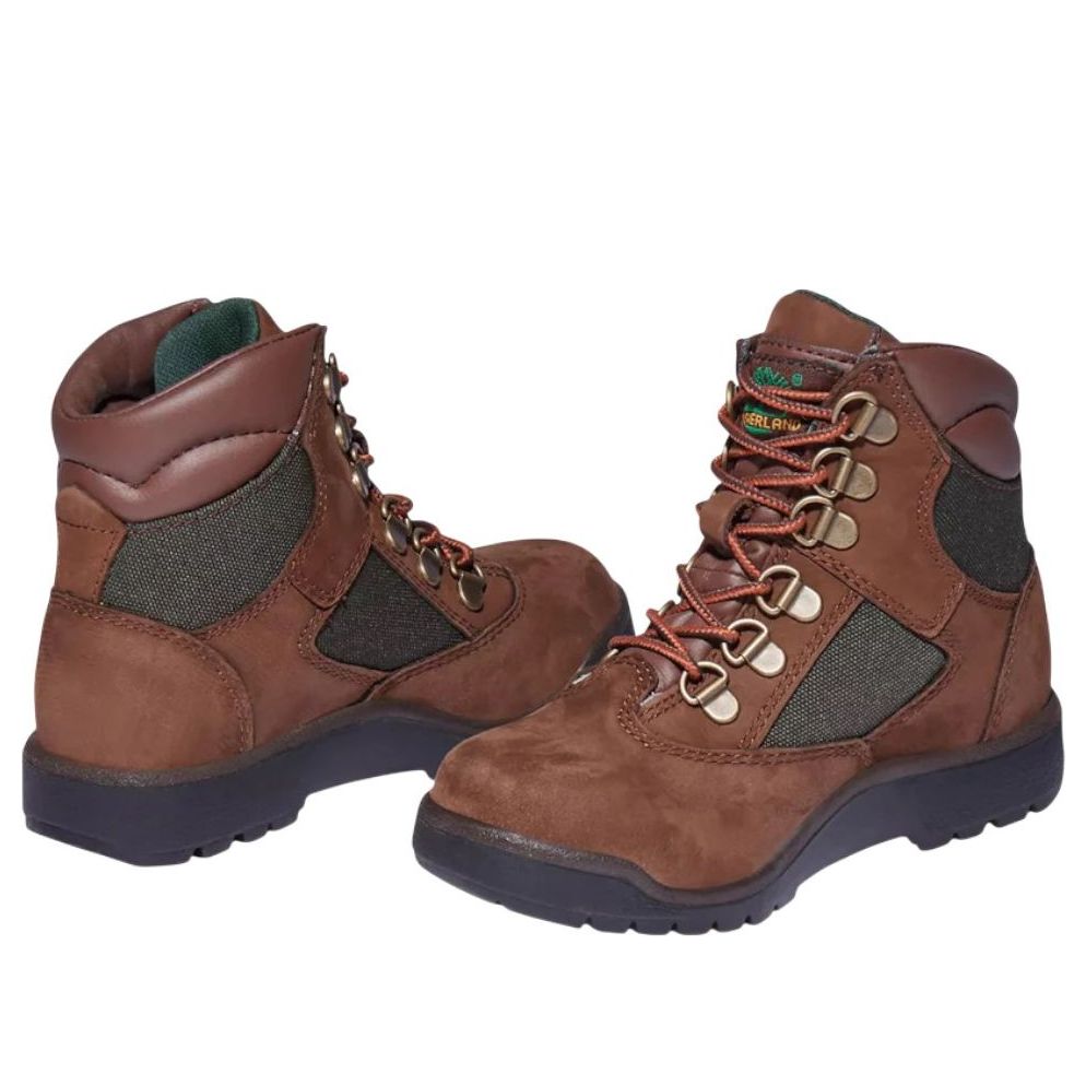 Order (PS) (Stivali Bambino) Timberland 6 Inch Field Boot Junior ''Marrone Medio Oliva'' TB044792-214