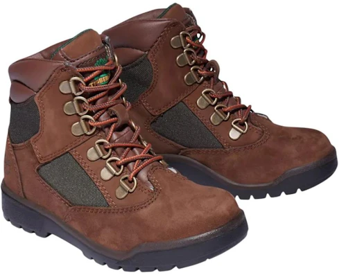 (PS) (Stivali Bambino) Timberland 6 Inch Field Boot Junior ''Marrone Medio Oliva'' TB044792-214 Lookbook (PS) (Stivali Bambino) Timberland 6 Inch Field Boot Junior ''Marrone Medio Oliva'' TB044792-214
