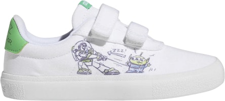 (Preschool) (Grade School) Toy Story x adidas Vulc Raid3r 'Buzz Lightyear' GZ0625 (Preschool) (Grade School) Toy Story x adidas Vulc Raid3r 'Buzz Lightyear' GZ0625