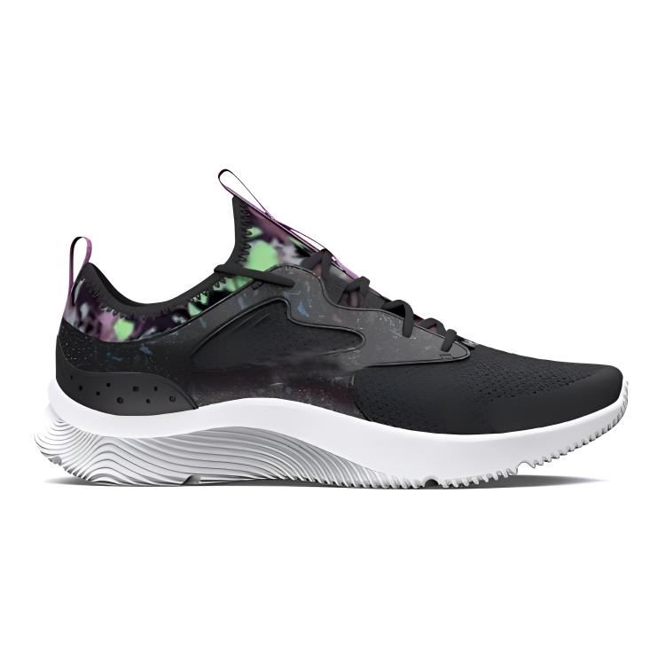 Order (PS) (Grade School) Under Armour Infinity 2.0 Imprimé ''Gris Jet Orchidée Fraîche'' 3026166-101