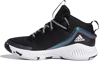 (Preschool) (Grade School) Under Armour Lockdown J 'Black White Iridescent' FZ1696 (Preschool) (Grade School) Under Armour Lockdown J 'Black White Iridescent' FZ1696