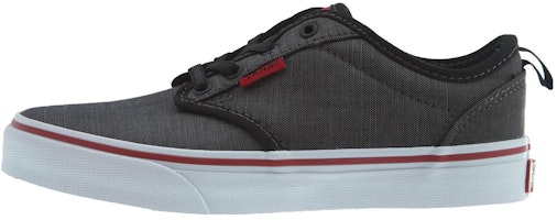 (Preschool) (Grade School) Vans Atwood Slip-On 'Black Chili Pepper' VN0004LMC5X (Preschool) (Grade School) Vans Atwood Slip-On 'Black Chili Pepper' VN0004LMC5X