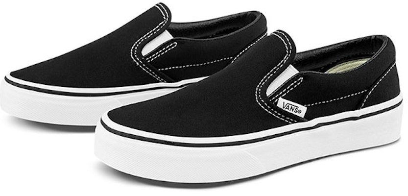 (Preschool) (Grade School) Vans Classic Slip-On 'Black' VN000ZBU6BT Lookbook (Preschool) (Grade School) Vans Classic Slip-On 'Black' VN000ZBU6BT