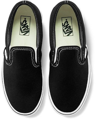 (Preschool) (Grade School) Vans Classic Slip-On 'Black' VN000ZBU6BT Shop (Preschool) (Grade School) Vans Classic Slip-On 'Black' VN000ZBU6BT