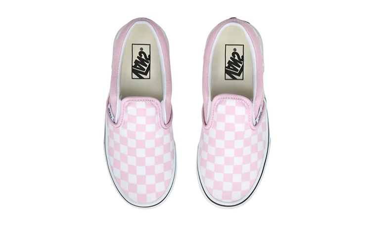 Lookbook (Preschool) (Grade School) Vans Classic Slip-On 'Lilac Checkerboard' VN0A4BUTUY4
