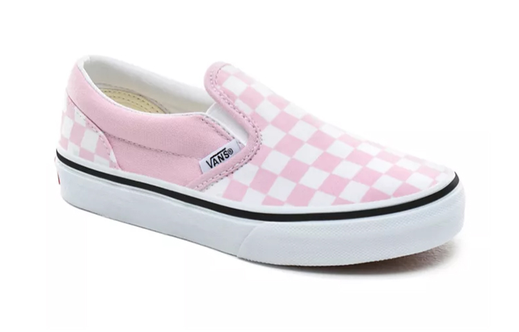 Shop (Preschool) (Grade School) Vans Classic Slip-On 'Lilac Checkerboard' VN0A4BUTUY4