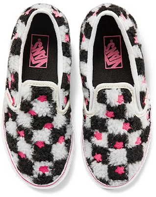 (Preschool) (Grade School) Vans Classic Slip-On 'Sherpa Floral Checkerboard' VN0A5KXM8CE Lookbook (Preschool) (Grade School) Vans Classic Slip-On 'Sherpa Floral Checkerboard' VN0A5KXM8CE