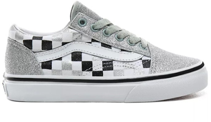 (PS) (Para Niños) Vans Old Skool 'Glitter Checkerboard' VN0A4BUUV3J Order (PS) (Para Niños) Vans Old Skool 'Glitter Checkerboard' VN0A4BUUV3J