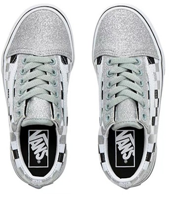 (PS) (Para Niños) Vans Old Skool 'Glitter Checkerboard' VN0A4BUUV3J Lookbook (PS) (Para Niños) Vans Old Skool 'Glitter Checkerboard' VN0A4BUUV3J