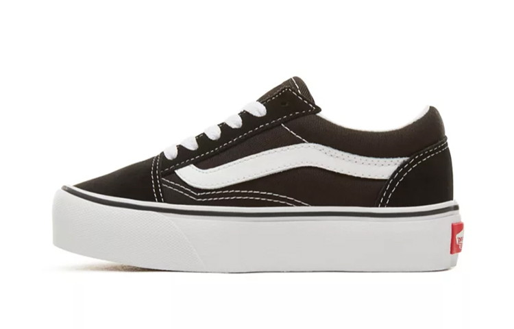 (Preschool) (Grade School) Vans Old Skool Platform 'Black' VN0A3TL36BT