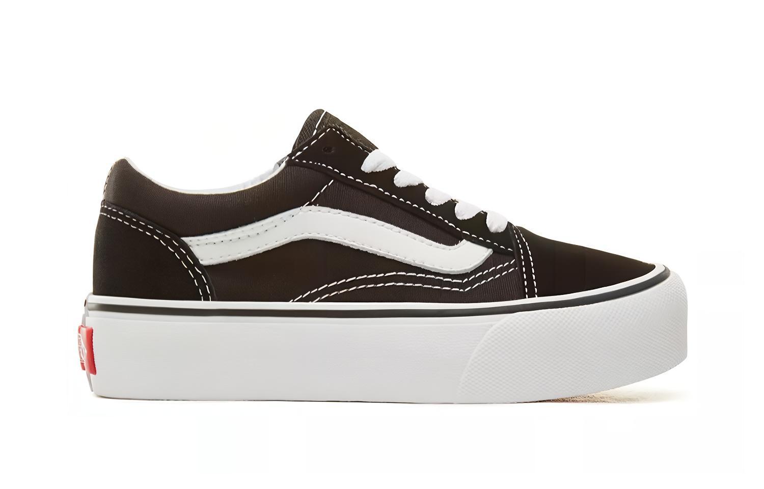 Lookbook (PS) (Kelas Sekolah) Vans Old Skool Platform 'Hitam' VN0A3TL36BT