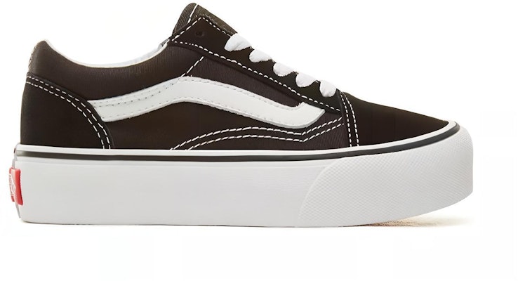 (Preschool) (Grade School) Vans Old Skool Platform 'Black' VN0A3TL36BT Lookbook (Preschool) (Grade School) Vans Old Skool Platform 'Black' VN0A3TL36BT