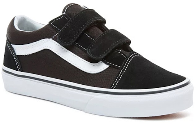 (Preschool) (Grade School) Vans Old Skool V 'Black' VN000VHE6BT Lookbook (Preschool) (Grade School) Vans Old Skool V 'Black' VN000VHE6BT