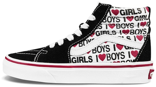 (PS) (Kanak-Kanak) Vans Sk8-Hi 'I Heart' VN0A4BUWWKU Buy (PS) (Kanak-Kanak) Vans Sk8-Hi 'I Heart' VN0A4BUWWKU