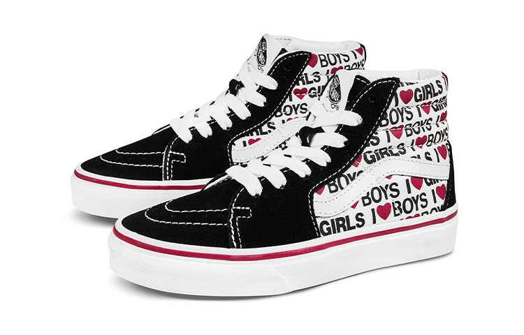 Order (PS) (大童款) Vans Sk8-Hi '我爱'  高帮帆布鞋 VN0A4BUWWKU