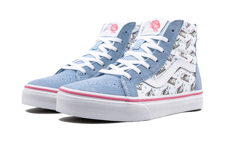 Lookbook (PS) (Versión Escolar) Vans Sk8-Hi Zip 'Unicornio' VN0A3276VJ5