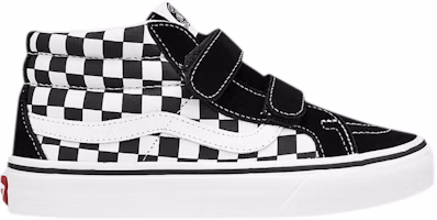 (Preschool) (Grade School) Vans Sk8-Mid Reissue V 'Checkerboard - Black White' VN00018THRK (Preschool) (Grade School) Vans Sk8-Mid Reissue V 'Checkerboard - Black White' VN00018THRK