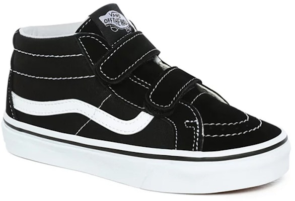 (PS) (小学) Vans Sk8-Mid Reissue V '黑色' VN00018T6BT Lookbook (PS) (小学) Vans Sk8-Mid Reissue V '黑色' VN00018T6BT