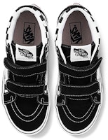 (PS) Vans Sk8-Mid Reissue V 'Checkerboard - Hitam Putih' (Grade School) VN00018THRK Lookbook (PS) Vans Sk8-Mid Reissue V 'Checkerboard - Hitam Putih' (Grade School) VN00018THRK