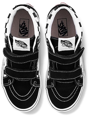 (Preschool) (Grade School) Vans Sk8-Mid Reissue V 'Checkerboard - Black White' VN00018THRK Lookbook (Preschool) (Grade School) Vans Sk8-Mid Reissue V 'Checkerboard - Black White' VN00018THRK