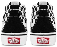 (PS) Vans Sk8-Mid Reissue V 'Checkerboard - Hitam Putih' (Grade School) VN00018THRK Shop (PS) Vans Sk8-Mid Reissue V 'Checkerboard - Hitam Putih' (Grade School) VN00018THRK