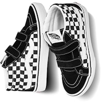 (PS) Vans Sk8-Mid Reissue V 'Checkerboard - Hitam Putih' (Grade School) VN00018THRK Purchase (PS) Vans Sk8-Mid Reissue V 'Checkerboard - Hitam Putih' (Grade School) VN00018THRK