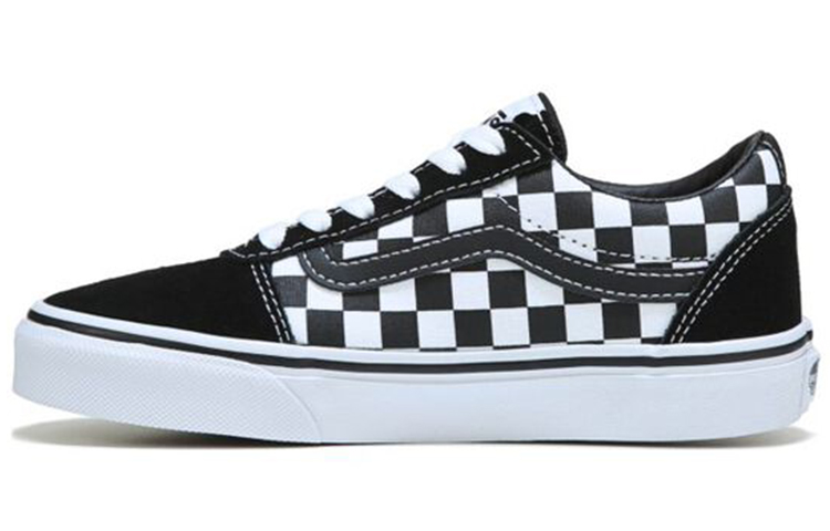 Buy (PS) (Versión Escolar) Vans Ward 'Cuadros - Negro Blanco' VN0A38J9PVJ