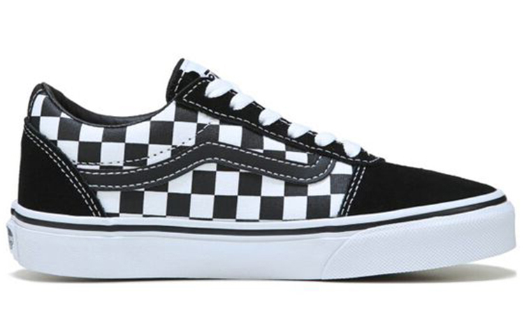 Order (PS) Vans Ward 'Checkered - Hitam Putih' (Saiz Sekolah Rendah) VN0A38J9PVJ