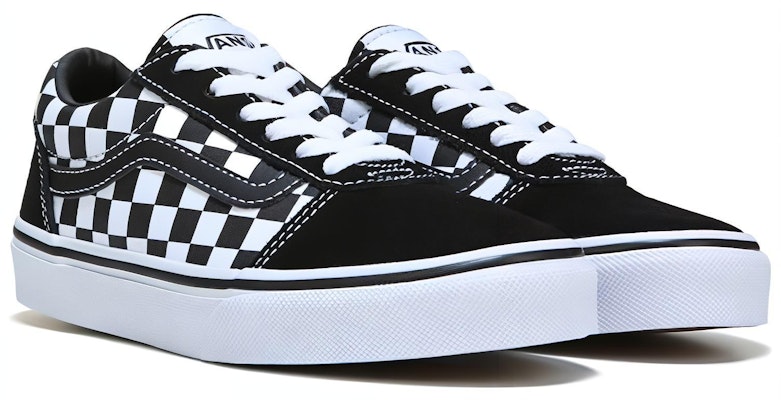 (PS) Vans Ward 'Checkered - Hitam Putih' (Saiz Sekolah Rendah) VN0A38J9PVJ Lookbook (PS) Vans Ward 'Checkered - Hitam Putih' (Saiz Sekolah Rendah) VN0A38J9PVJ