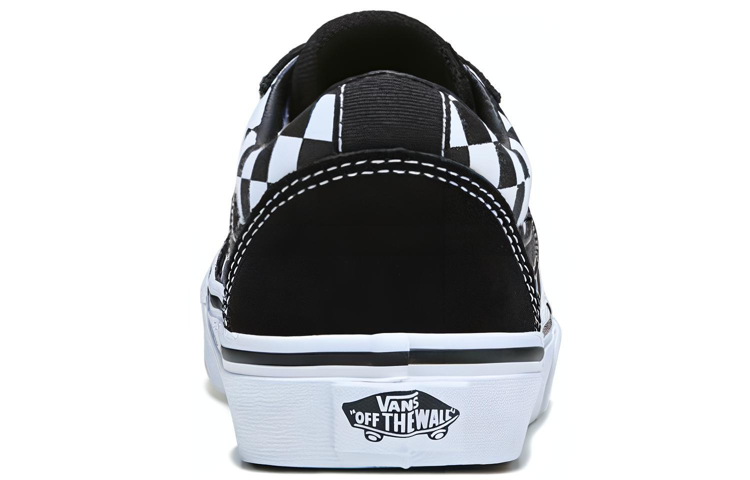 Shop (PS) Vans Ward 'Checkered - Hitam Putih' (Saiz Sekolah Rendah) VN0A38J9PVJ
