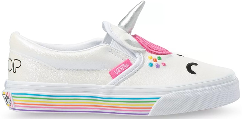 Buy Preschool Vans Classic Slip On Flour Shop Unicorn Novelship