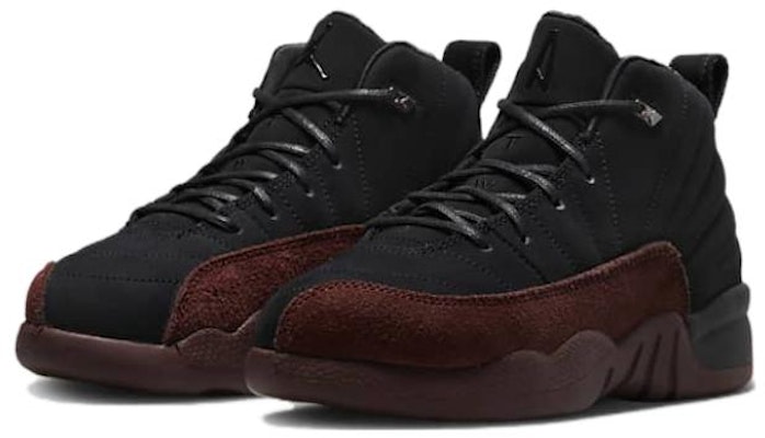 (PS) A Ma Maniére x Air Jordan 12 '黑色/酒红碾压' FB2686-001 Lookbook (PS) A Ma Maniére x Air Jordan 12 '黑色/酒红碾压' FB2686-001