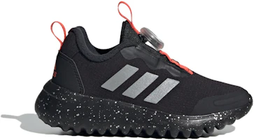 Order (JR) 阿迪达斯Activeflex 3.0黑银红色一脚蹬运动鞋 IG0589