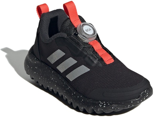 (JR) adidas Activeflex 3.0 Sin Cordones 'Negro Plateado Rojo' IG0589 Lookbook (JR) adidas Activeflex 3.0 Sin Cordones 'Negro Plateado Rojo' IG0589
