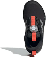 Shop (JR) 阿迪达斯Activeflex 3.0黑银红色一脚蹬运动鞋 IG0589