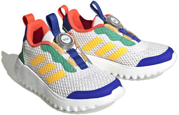 (PS) adidas ActiveFlex Boa 3.0 J 'Putih Emas Biru' HP5807 Lookbook (PS) adidas ActiveFlex Boa 3.0 J 'Putih Emas Biru' HP5807