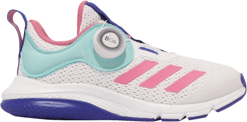 兒童 adidas Activeflex Boa K 拼色休閒 防滑防踢 低筒 跑步鞋 白藍粉 Buy 兒童 adidas Activeflex Boa K 拼色休閒 防滑防踢 低筒 跑步鞋 白藍粉