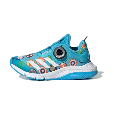 (PS) adidas ActiveFlex BOA Marvel Super Hero Adventures 'Bright Cyan'
