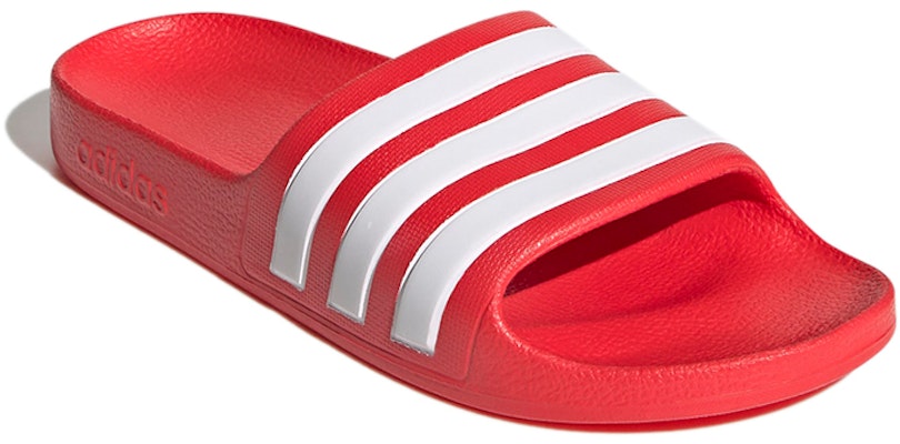 (PS) 아디다스 아딜렛 아쿠아 슬라이드 '레드' (Adidas Adilette Aqua Slides 'Red') FY8066 Lookbook (PS) 아디다스 아딜렛 아쿠아 슬라이드 '레드' (Adidas Adilette Aqua Slides 'Red') FY8066