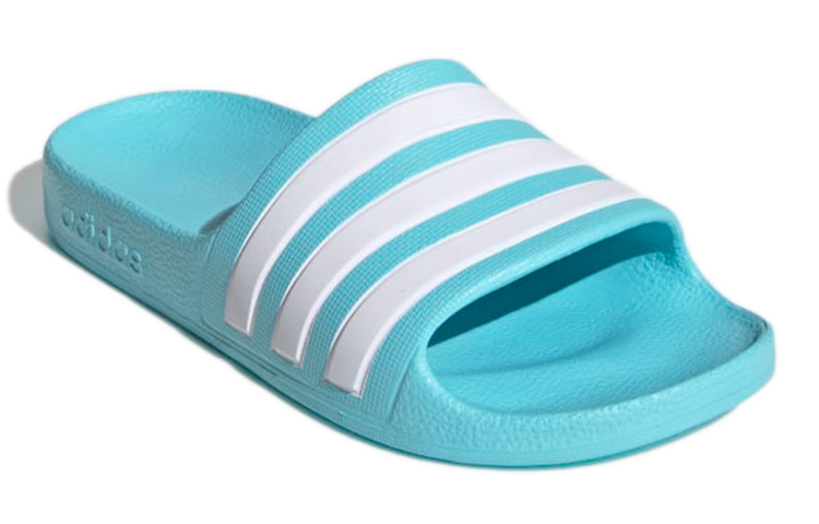 (PS) adidas Adilette Aqua K 'Blue White' 圖 3